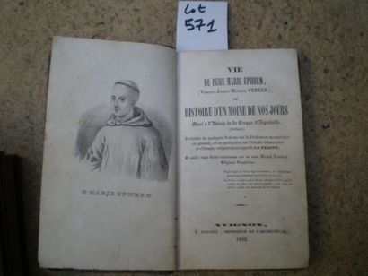 null Vie du père Marie Ephrem ou histoire d’un moine de nos jours.

Avignon, 1842,...