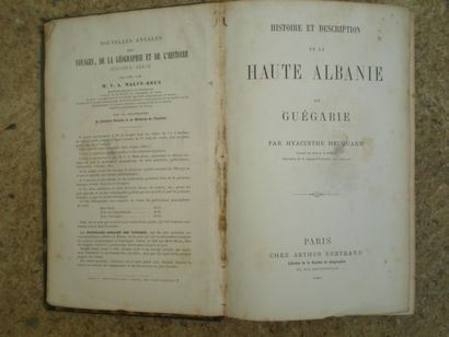 null HECQUARD Hyacinthe. Histoire et description de la Haute Albanie ou Guégarie.

Paris,...