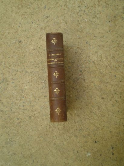 null MASPERO (G.). Histoire ancienne des peuples de l’Orient.

Paris, Hachette, 1875,...