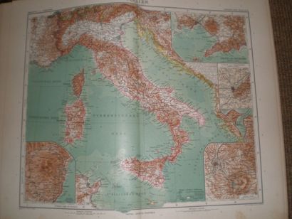 null STIELER. Grand Atlas de géographie.

Paris, Muller, illustré de 100 cartes et...