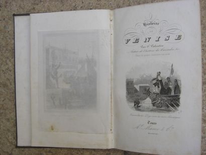 null VALENTIN (F.). Histoire de Venise. 

Tours, Mame, 1855, relié percaline à décor...