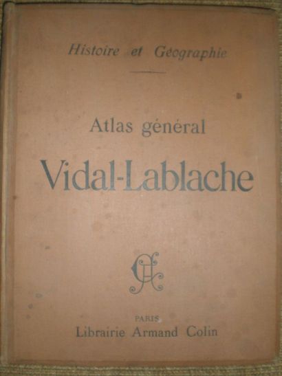 VIDAL LABLACHE. Atlas général.

Paris, Armand...