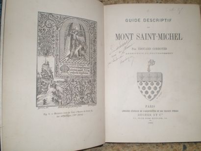 null CORROYER Edouard. Guide descriptif du Mont Saint Michel.

Paris, Ducher, 1883,...