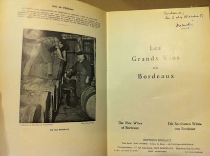 [OENOLOGIE]. Les grands Vins de Bordeaux....