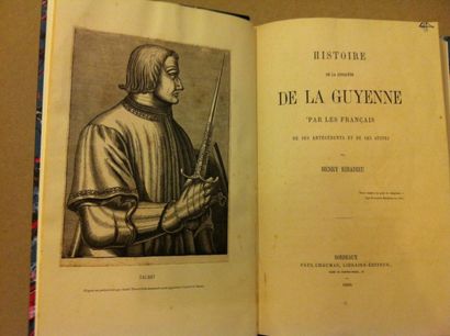 null RIBADIEU (H.). Histoire de la Conquête de la Guyenne par les Français, de ses...