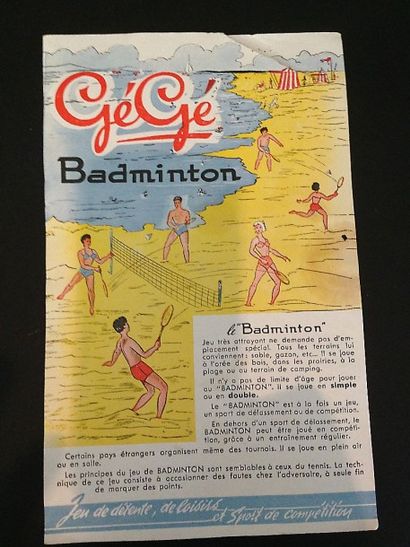 null GEGE : Badminton.