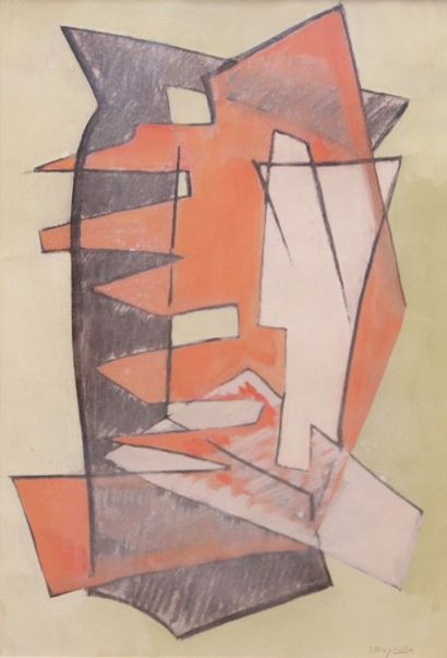 null DEYROLLE Jean (1911 - 1965)

Composition abstraite

Technique mixte sur papier...