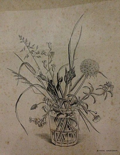 null HASEGAWA Kiyoshi (1891-1980)

Fleurs des champs dans un vase.

Lithographie...