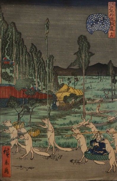 null Hirokage Utagawa

Loup portant un homme et des citrouilles

Planche en couleurs...