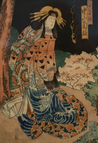 null École d’Osaka

Femme drapée

Planche en couleurs (émargée)

34 x 23,5 cm