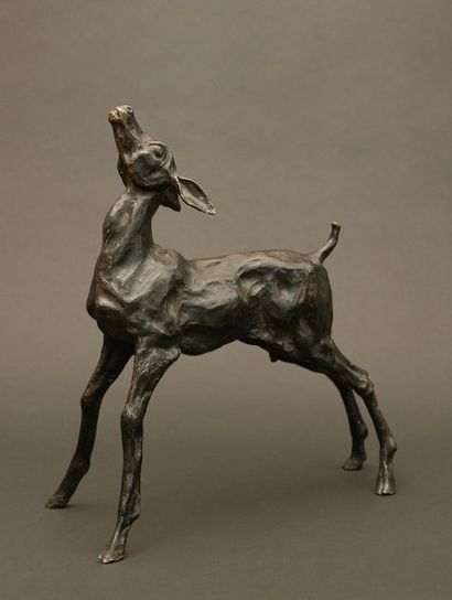 null MAAS Christian (né en 1951)

Bambi

Bronze à patine noir

Haut. : 60 cm - Larg....