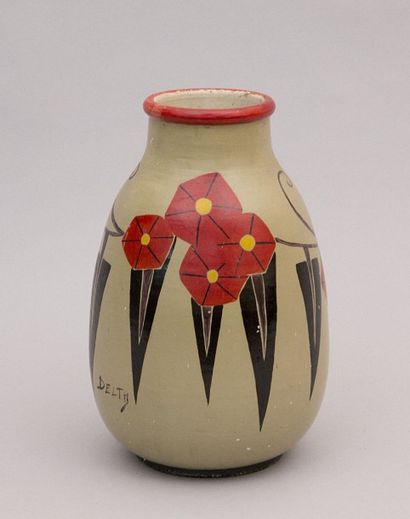 null C.A.B. (Céramique d’Art de Bordeaux)

DETH

Vase de forme balustre en terre...