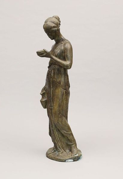 null CANOVA Antonio (1757 - 1822) D’après

Femme portant une coupe et une verseuse

Sculpture...
