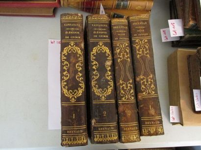 null LASSAIGNE (J.-L.). Abrégé élémentaire de Chimie.

Paris, Bechet, 1842, 2 volumes...