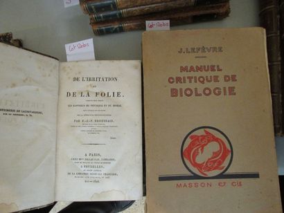 null LEFEVRE (J.). Manuel critique de Biologie.

Paris, Masson, 1938, broché, 1048...