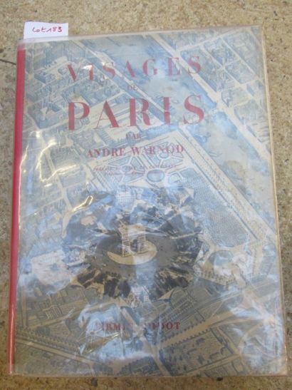 null WARNOD André. Visages de Paris, préface de Jean de Castellane. 

Paris, Firmin-Didot,...
