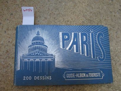null TOURS Constant de. Guide-Album du touriste. Vingt jours à Paris. 

Paris, May...