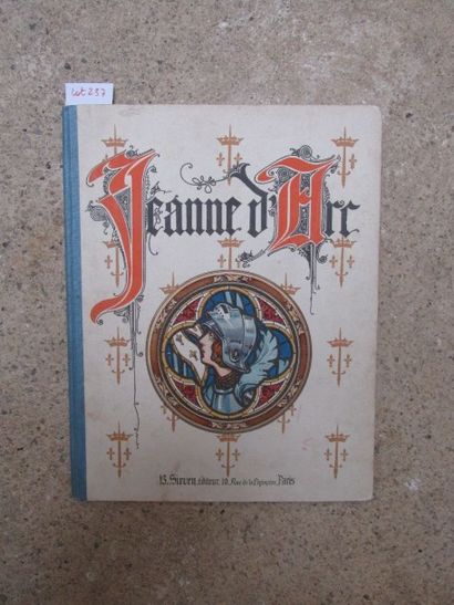 null MICHELET Jules. Jeanne d’Arc. 

Paris, Sirven, relié plein cartonnage, 60 pp....