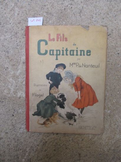 null NANTEUIL (P. de). Le Fils du Capitaine. 

Paris, Hachette, relié cartonnage,...
