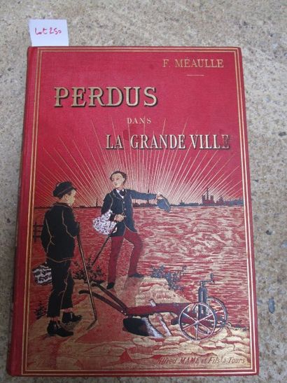 null MEAULLE (F.). Perdus dans la grande Ville. 

Tours, Mame, 1892, relié toile...