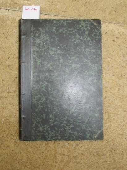 null HUGO Victor. Odes & Ballades. 

Sd.,, relié demi-basane vert foncé, 80 pages,...