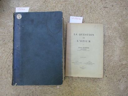 null ZENDER Justin. La Question de l'Opium.

Paris, Genève, 1929, broché.

CHENU....