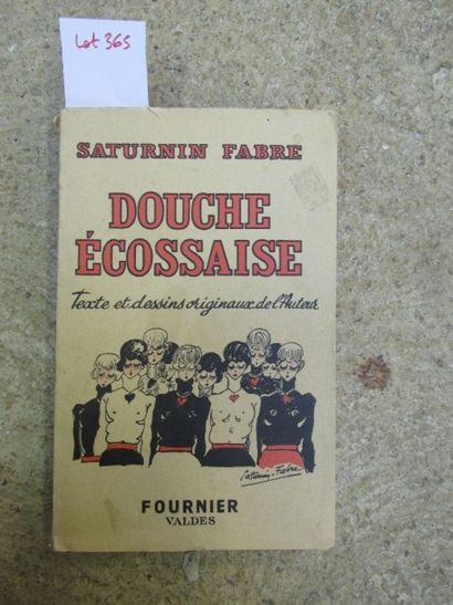 null FABRE Saturnin. Douche écossaise. 

Fournier-Valdès, 1948, broché couverture...