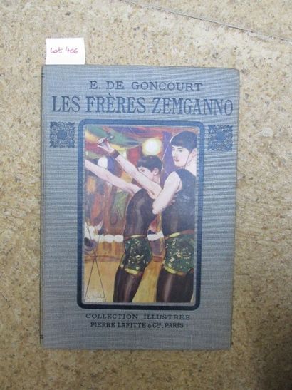 null GONCOURT Edmond de. Les frères Zemganno. 

Paris, Charpentier et Fasquelle,...