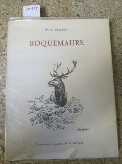 null PRESTRE (W. A.). Roquemaure. 

Paris, Toison d’Or, 1953, in-4 broché, 173pp....