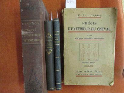 null SAINT CYR (E.). Traité d’obstétrique vétérinaire.

Paris, Asselin, 1875, relié...
