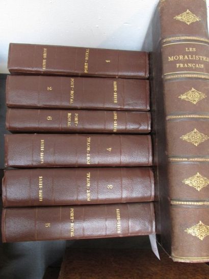 null [LITTERATURE] 

- SAINTE BEUVE. Port Royal. Paris, Hachette, 1867, 6 volumes...