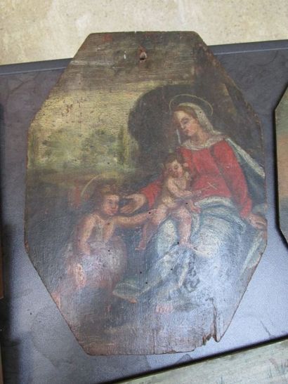 null ITALIEN XVIIème
Saint Jean Baptiste
La Vierge à l’Enfant avec saint Jean Ba...