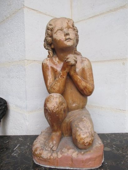 null École Française du XIXème siècle

Enfant priant

Sculpture en terre cuite

(restaurations,...