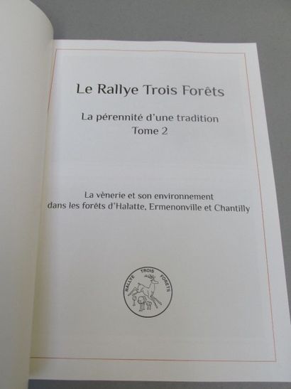 null Rallye Trois Forêts, La pérennité d’une

tradition, Tome I et II - Ouvrages...