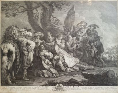 null CHAMBARS Thomas (1714-1789) (graveur)

LENOIR et PALMIERI d’après

La Mort de...