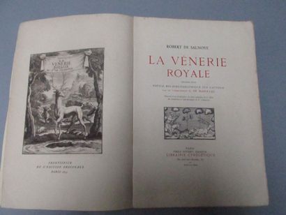 null SALNOVE, Robert de. - La vénerie royale

précédée d’une notice bio-bibliographique...