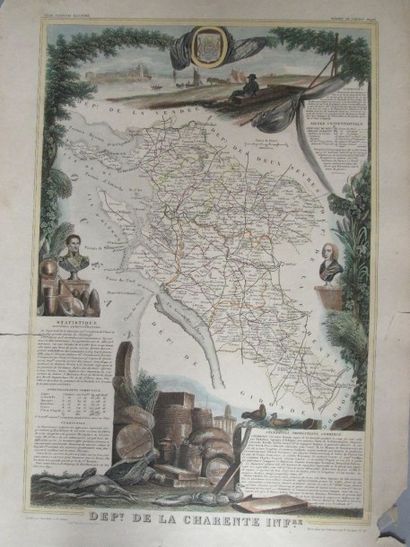 null Atlas Illustré d’après LEVASSEUR V.

Région de l’Ouest n°13-16-71-83

Cinq gravures...