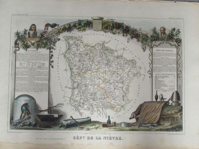 null Atlas Illustré d’après LEVASSEUR V.

Région du Centre n°17-57-62-86

Cinq gravures...
