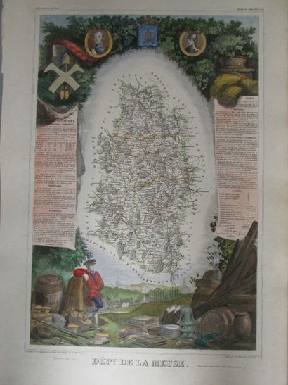 null Atlas Illustré d’après LEVASSEUR V.

Région du Nord et du Nord Est n°51-54-58-59-61-74-77

Dix...