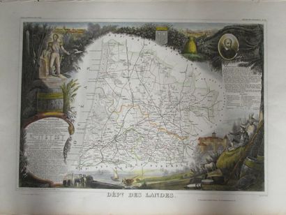 null Atlas Illustré d’après LEVASSEUR V.

Région du Sud Ouest n°39-79

Deux gravures...