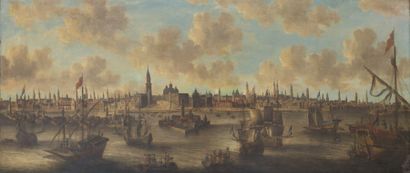 null VAN DE VELDE Peter (Anvers 1634 - après 1687)

Vue de Venise - Vue d’amsterdam...