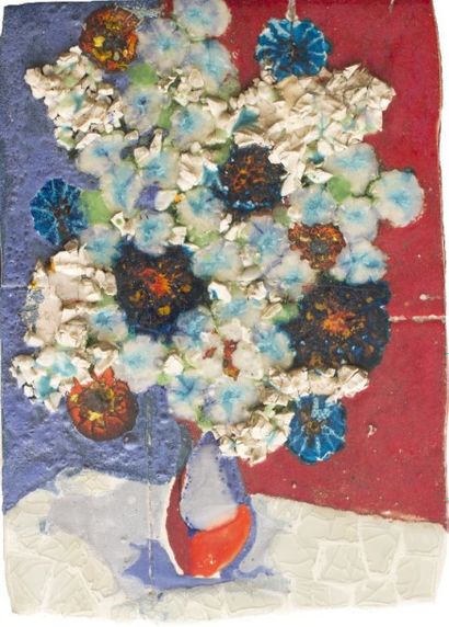 null PLISSON Henri (1908-2002)

Bouquet de fleurs sur un muret

Céramique émaillée...