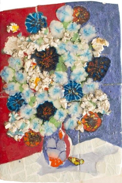 null PLISSON Henri (1908-2002)

Bouquet de fleurs sur un muret

Céramique émaillée...