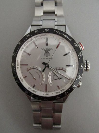 null TAG HEUER (Chronographe 1/ 100 Seconde -

Grand Carrera / Calibre S), vers 2010

Chronographe...