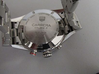 null TAG HEUER (Chronographe 1/ 100 Seconde -

Grand Carrera / Calibre S), vers 2010

Chronographe...