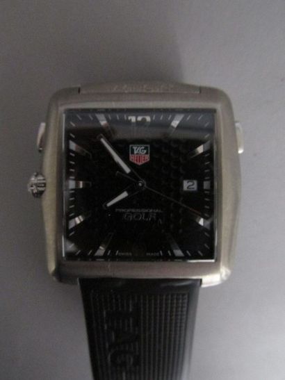 null TAG HEUER (Golf Professional Édition -

Tiger Woods), vers 2004

Montre de golfeur...