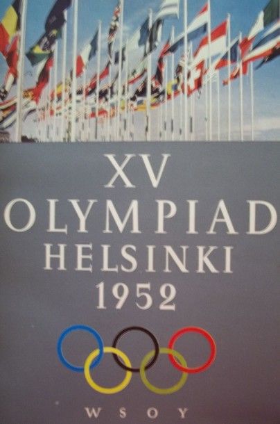 null JEUX OLYMPIQUES 
Rapport officiel des XVe Olympiades d'Helsinki de 1952.

Livre...