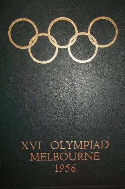null Rapport officiel des XVIe Olympiades de Melbourne de 1956. 

Livre édité à Melbourne...