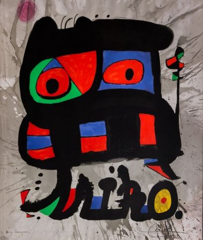 null MIRO Joan (1893-1983)

Un Cami compartit

Lithographie en couleurs.

Signée...