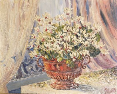 null ELVIE C. (XXème siècle)

Bouquet de fleurs

Huile sur toile.

Signée en bas...